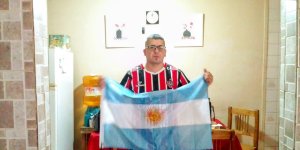 Jonathan Navarro en su casa de San Martín | Foto Enfoque Rojo